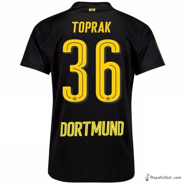 Camiseta Borussia Dortmund Replica Segunda Ropa Toprak 2017/18